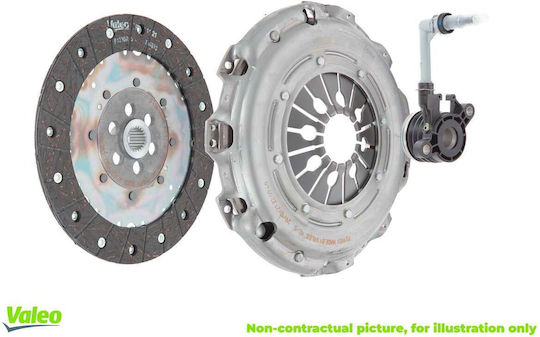 Valeo Clutch Set for Mercedes-Benz Sprinter 3,5-t Bus (906) 315 CDI (2006+) 150hp