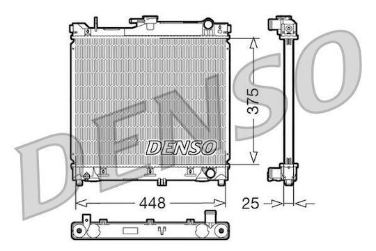 Suzuki Jimny Fj Denso Drm47014 Radiator