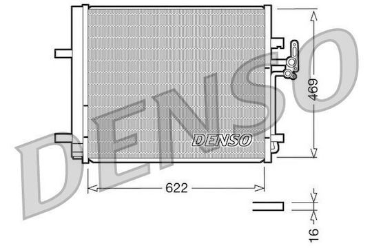 Denso Car Air Condition Radiator for Ford Mondeo IV