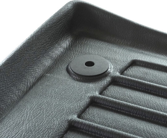Umbrella Set Covorașe Față și Spate 2buc din Furtun pentru Audi A4 2004-2008 Negre