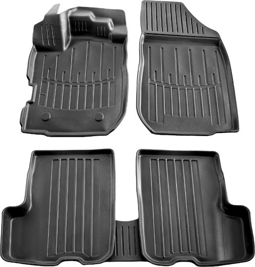 Umbrella Set Covorașe Față și Spate 4buc din Furtun pentru Dacia Magazin online Logan 2012-2020 Negre