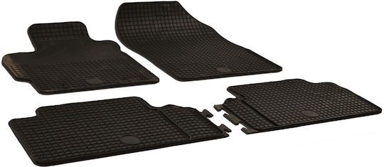 Umbrella Set Covorașe Față și Spate 4buc din Furtun pentru Toyota Auris / Corolla Negre