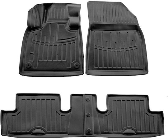 Umbrella Set Covorașe Față și Spate 4buc din Furtun pentru Citroen C4 Picasso 2013-2022 Negre