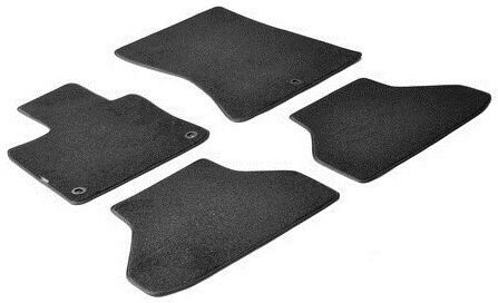 Lampa Set of Front and Rear Mats 4pcs for BMW X6 2008-2014 Black