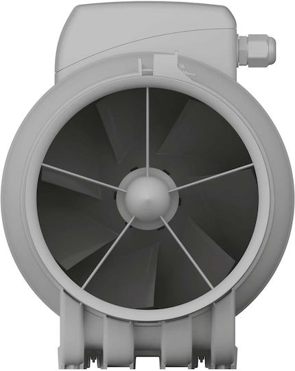 VentEurope De perete Ventilator de Baie 159mm Gri