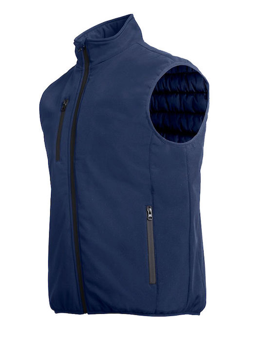 Stenso Bărbați Vestă de siguranță Impermeabilă Softshell Albastru marin Stenso Bărbați Vestă de siguranță Impermeabilă Softshell Albastru marin