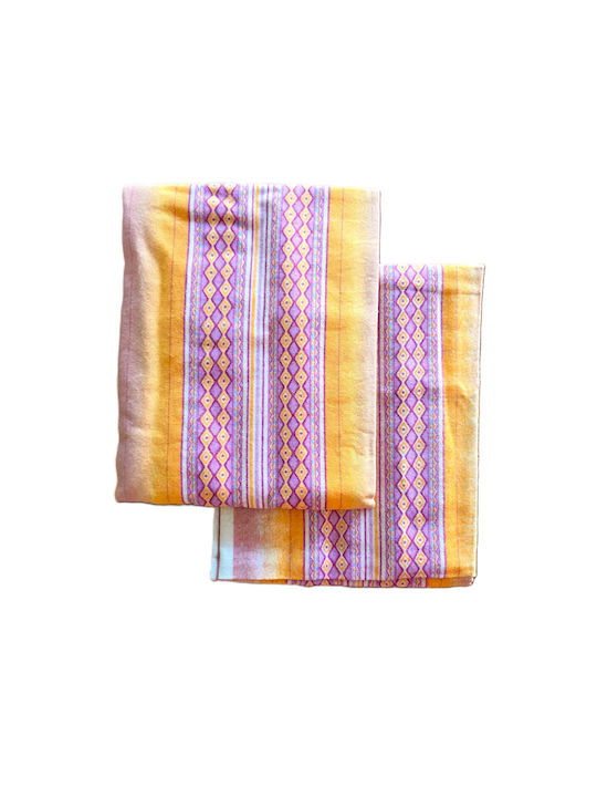 Kotonia Home Set Față de Pernă cu plic de acoperire Multicolor 50x80cm.