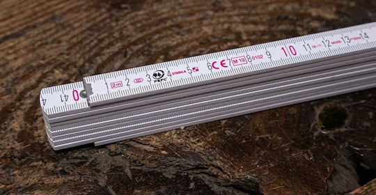 Stabila 17927 Wooden Folding Ruler 2m