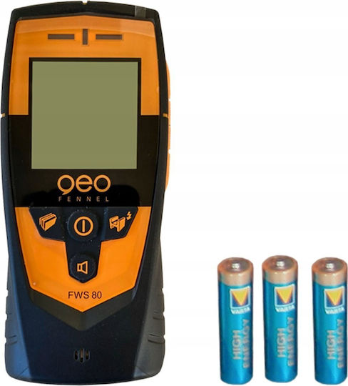 Geo Fennel Gmbh FWS 80 Ψηφιακός Ανιχνευτής Καλωδίων, Μετάλλου & Ξύλου με Αυτόνομη Λειτουργία Βαθμονόμησης