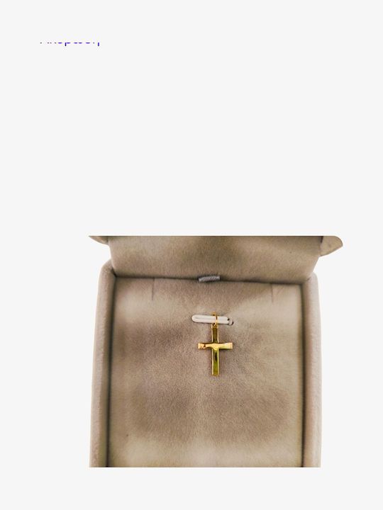 Vergoldeter Kreuz K14 Gewicht 1 g Vergoldeter Kreuz K14 Gewicht 1 g