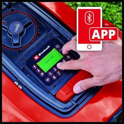 Einhell Freelexo 1200 LCD BT Ρομποτική Μηχανή Γκαζόν