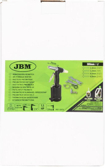 JBM Air Riveter with Accessories 52575