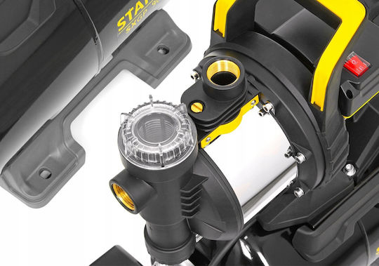 Stanley SXGP900XFBE Einstufig Einphasig Wasserdruckpumpe mit Behälter 20 Liter 900W