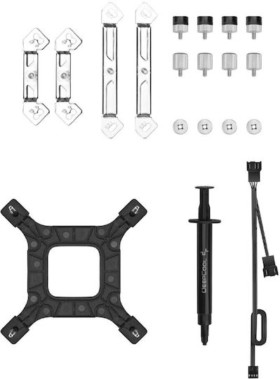 Deepcool AK620 Digital SE Ψύκτρα Επεξεργαστή Διπλού Ανεμιστήρα για Socket AM4/AM5/1200/115x με RGB Φωτισμό