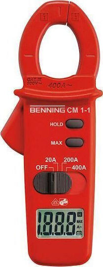 Benning Αμπεροτσιμπίδα Ψηφιακή 400A AC CM 1-1