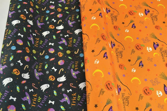 Textilien Witches Schwarz 48 Cm X 5 M