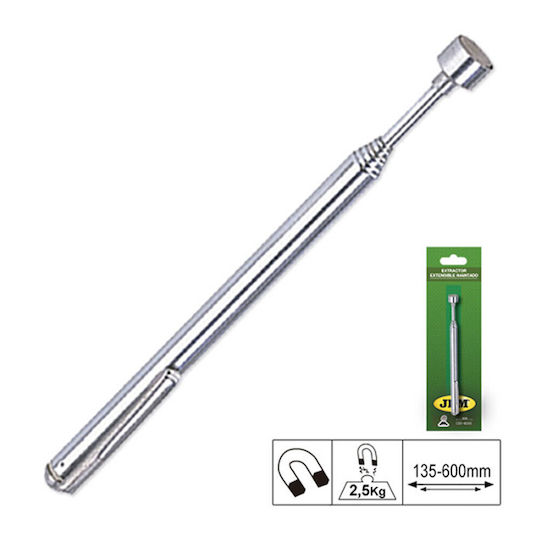 JBM 52472 Τηλεσκοπικό Στυλό Μήκους 600mm με Ικανότητα Ανύψωσης 2.5kg