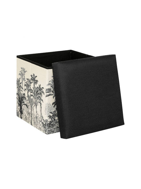 Stool For Living Room Plastic Blackcurrants 39x39x40cm