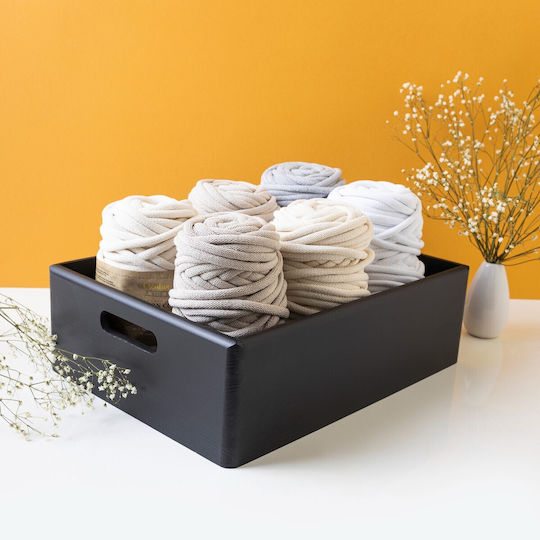 Creative Decorațiune Ladă de Grădină Lemn 40bucx30bucx13buc JAN-CD-SN140-BLACK