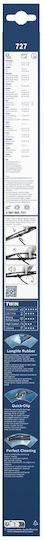 Bosch 727 Front Set Car Wiper Blades 550mm/475mm