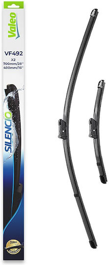 Valeo Silencio Set Ștergătoare Auto Față 700mm/400mm pentru Ford Turneo Connect / Tranzit Connect