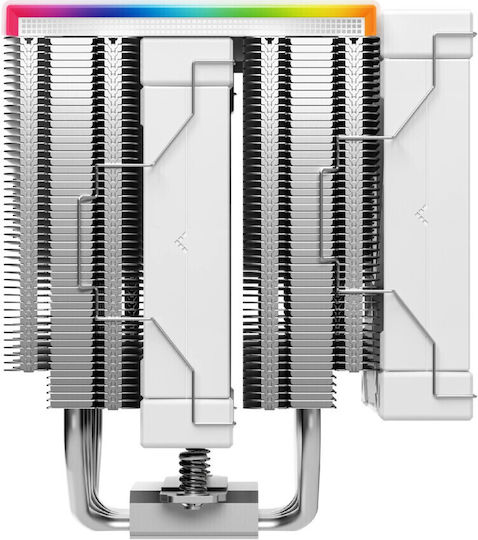 Deepcool AK620 Digital SE Dual Fan CPU Cooling with RGB for AM4/AM5/1200/115x Socket White