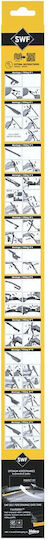 SWF Visioflex Front Set Car Wiper Blades 650mm/400mm