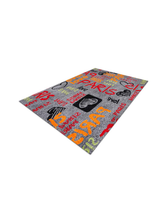 Decostar Παιδικό Χαλί Γκρι 140x200cm
