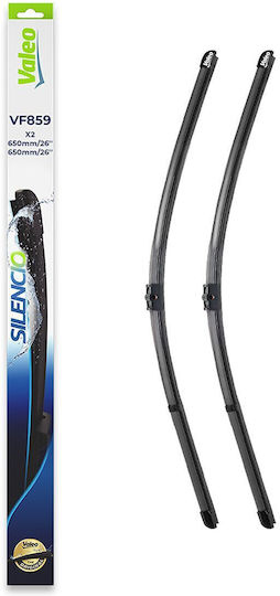 Valeo Silencio X.trm x2 Front Set Car Wiper Blades 650mm