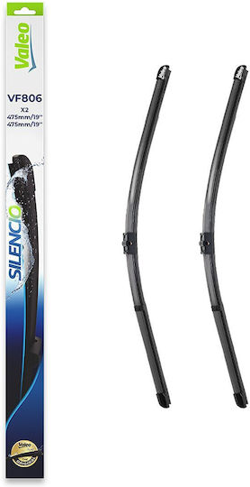 Valeo Silencio X.trm x2 Set Frontal Lamele Ștergătoare Auto 475mm