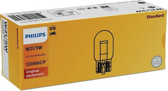 Set 10 Becuri Semnalizare Philips W21/5w 12v