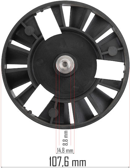 Piesă Mare Scripete Pentru Mașină De Tuns Iarbă Powermat Pm-kse-2200mn-kp1
