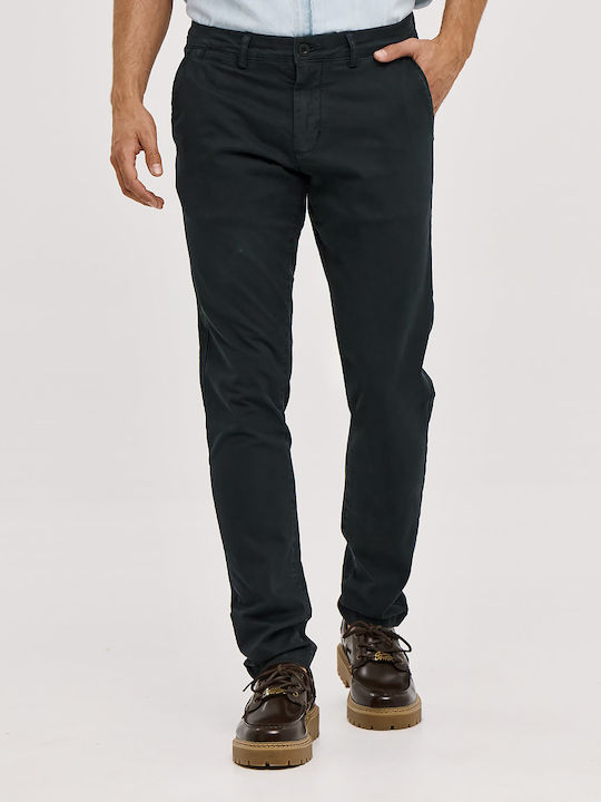 Trousers Elastic Navy Blue