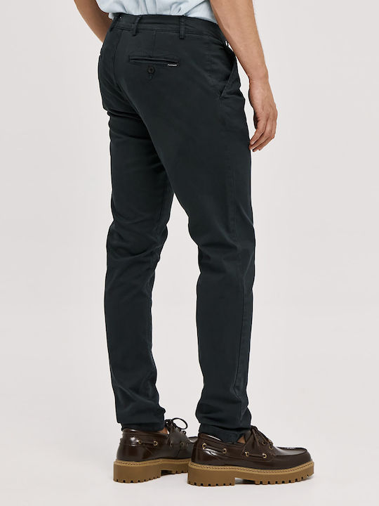 Trousers Elastic Navy Blue