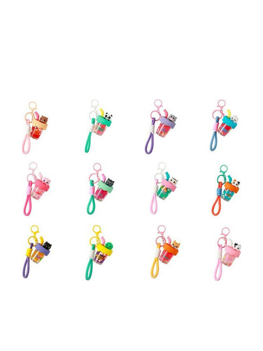 I-total Μπρελόκ Bubble Tea Γάτα Μαύρη Xl3076