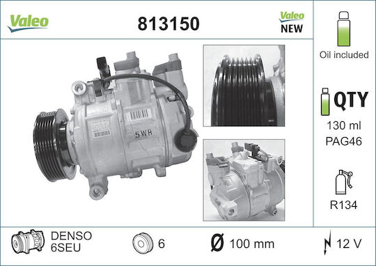 Valeo Car Engine Parts Air Conditioning Compressor