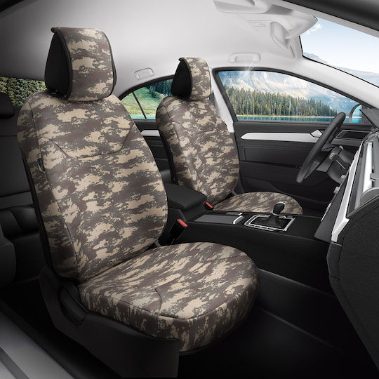 Umbrella Impermeabile Set Spătare Auto 2buc Bej