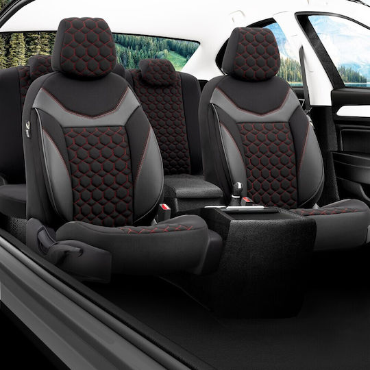 Set Red Sapphire Seat Covers