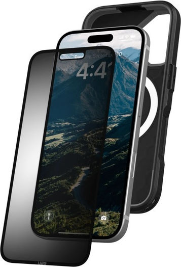 Uag Privacy Eco Film Compatible Iphone 16 Pro Black