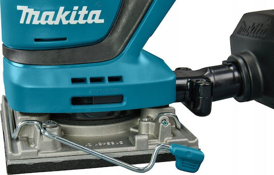 Makita DBO484Z Polizor orbital 18V Solo cu control de viteză și cu sistem de aspirare