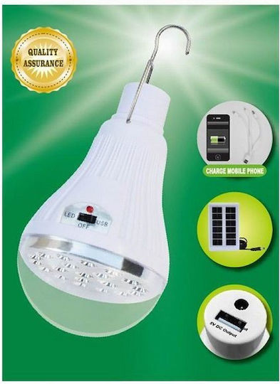 Λάμπα Led Ηλιακή για Camping