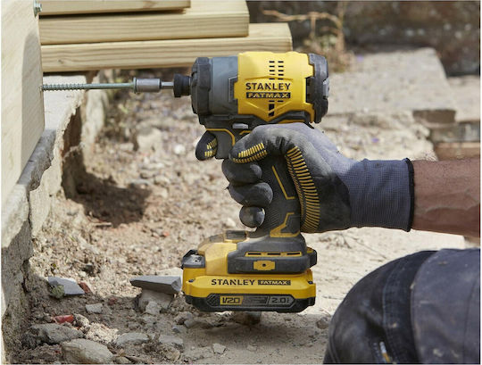 Stanley SFMCK461M2T Σετ Κρουστικό Δραπανοκατσάβιδο & Παλμικό Κατσαβίδι Brushless 18V με 2 Μπαταρίες 4Ah και Θήκη