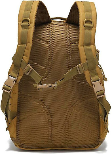 Military Backpack Backpack made of Polyester Beige 47lt