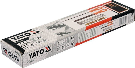 Yato YT-85040 Σετ Λίμες με Λαβή 4τμχ