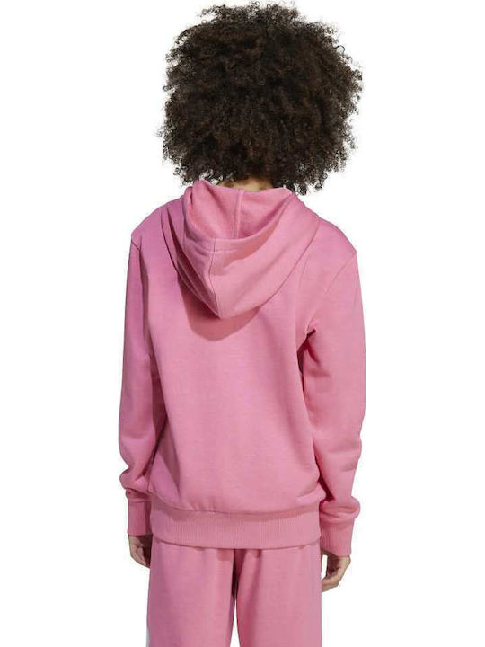 Kids Sweatshirt with Hood and Pockets Fuchsia