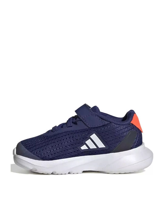 Duramo Duramo SL EL I Kids Sports Shoes Running with Hoop & Loop Closure Victory Blue / Cloud White / Solar Red