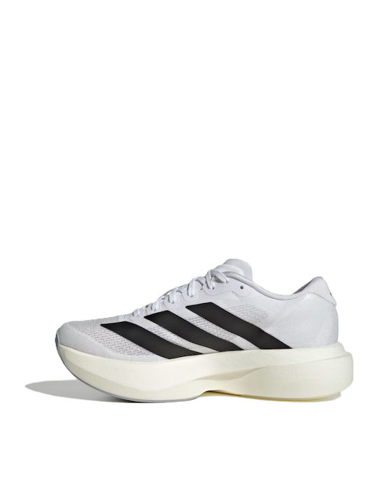 Adizero Αθλητικά Παιδικά Παπούτσια Running με Κορδόνια Λευκά