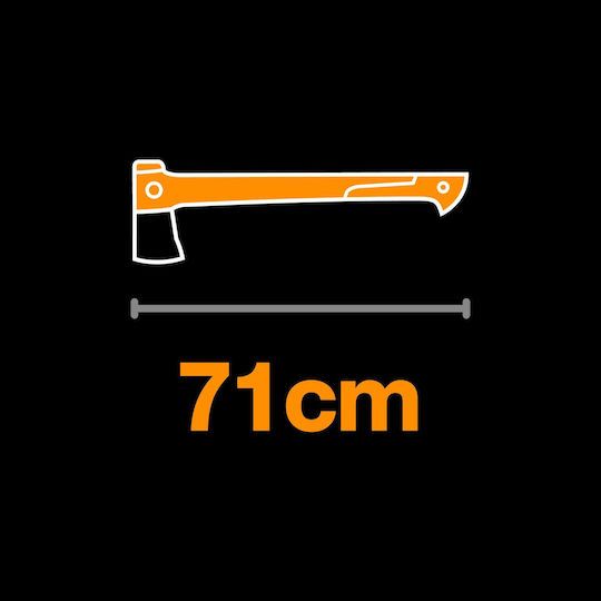 Fiskars X28 Splitting Axe X-series Blade M + Universal Knife