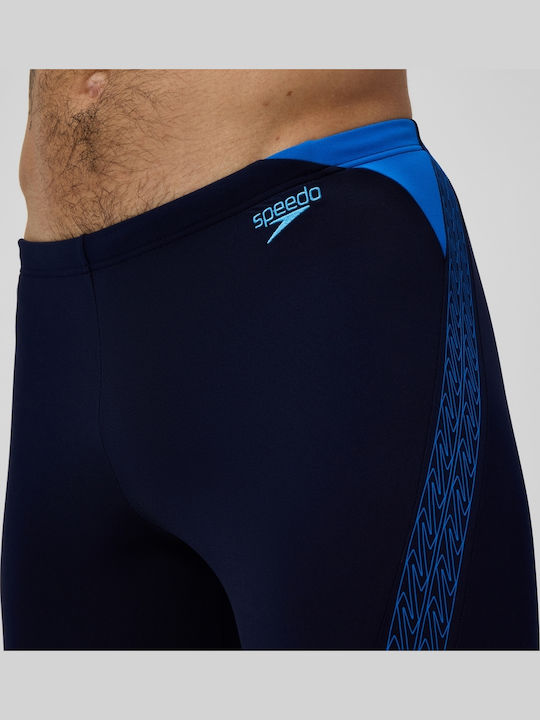 Speedo Men’s Hyperboom Splice Ανδρικό Αγωνιστικό Jammer Μαγιό Κολύμβησης Μπλε