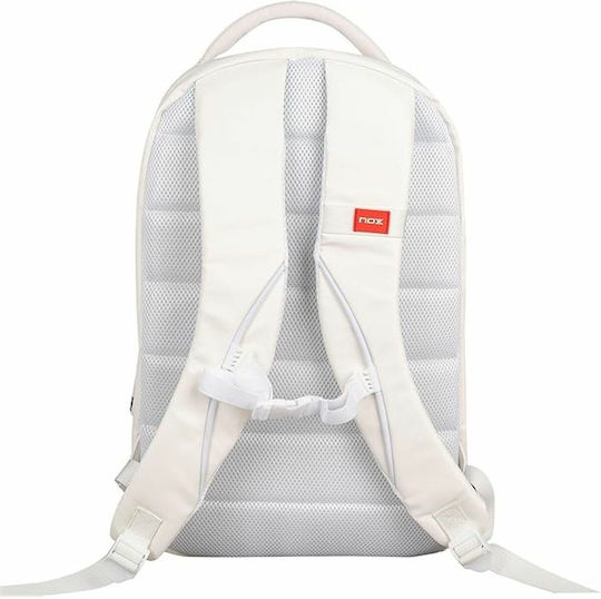 Nox Tennis Tasche Rucksack Padel Weiß